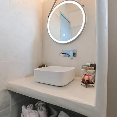 公寓 Naxos Pantheon House Panoramic View *