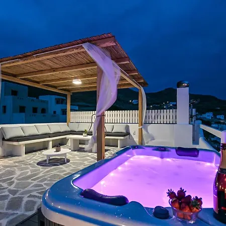 Naxos Pantheon House Panoramic View