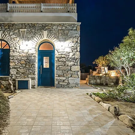 公寓 Naxos Pantheon House Panoramic View Agkidia