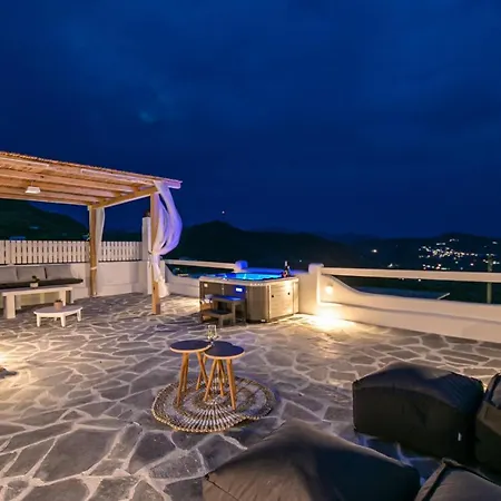 Naxos Pantheon House Panoramic View * Agkidia