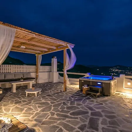 Naxos Pantheon House Panoramic View 公寓 *