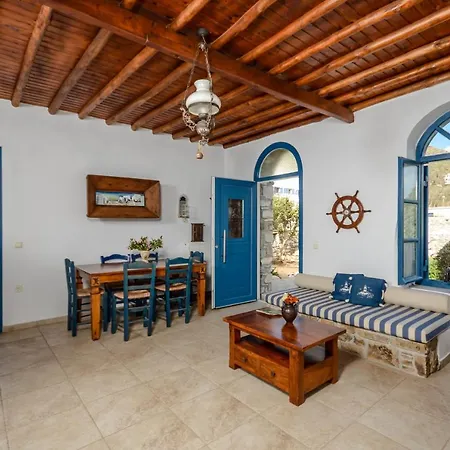 Naxos Pantheon House Panoramic View 公寓 Agkidia