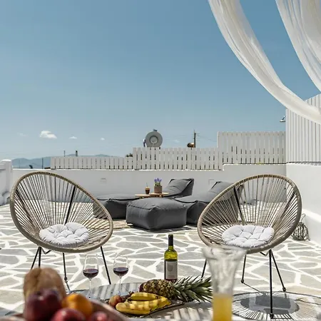 Naxos Pantheon House Panoramic View 公寓 *