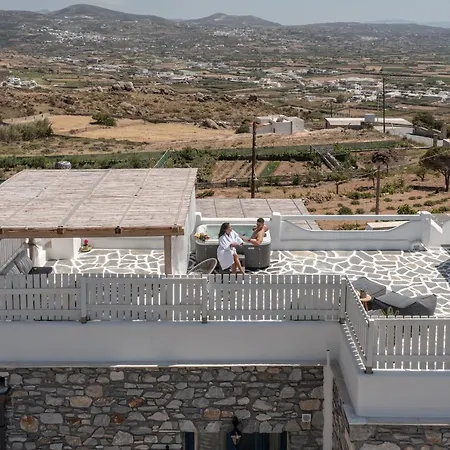 Naxos Pantheon House Panoramic View Agkidia