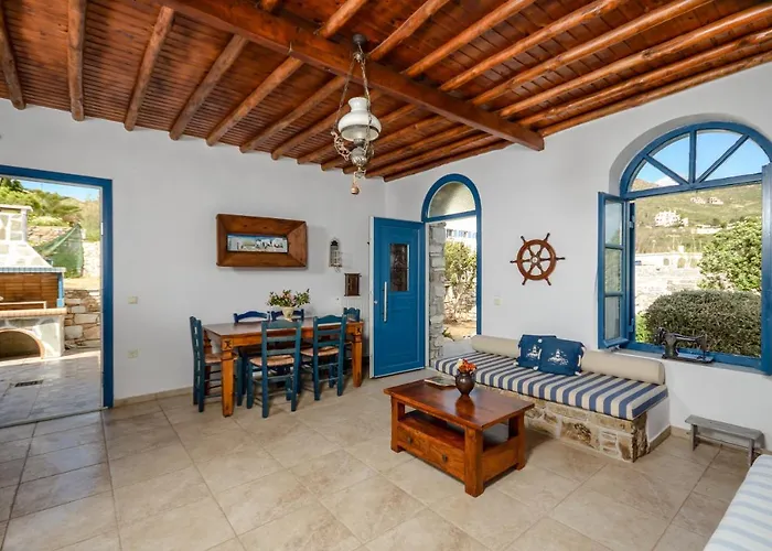 Naxos Pantheon House Panoramic View Appartamento Agkidia