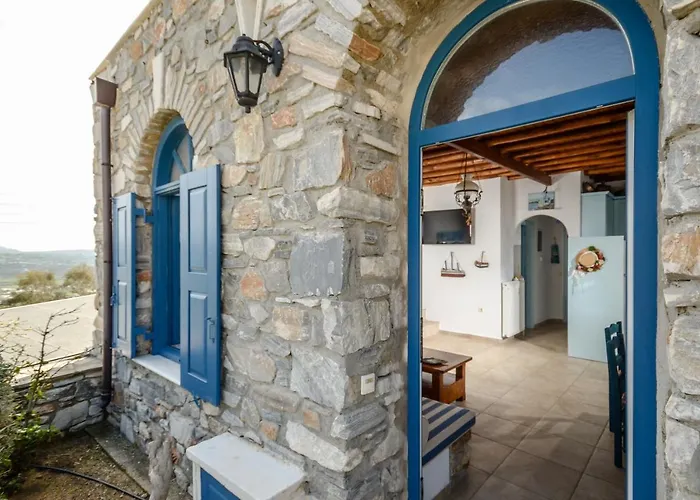 Naxos Pantheon House Panoramic View