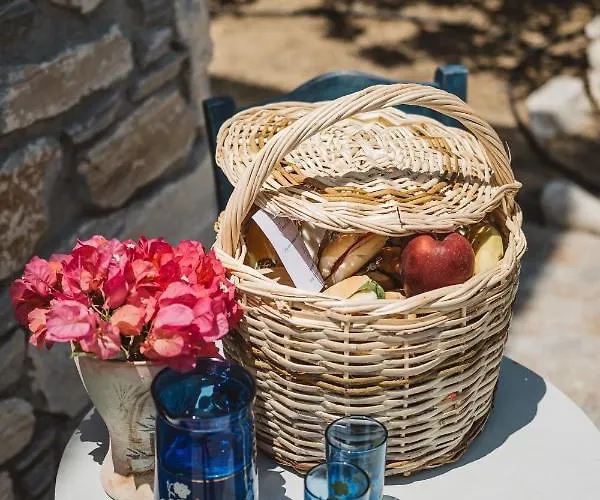 Naxos Pantheon House Panoramic View *