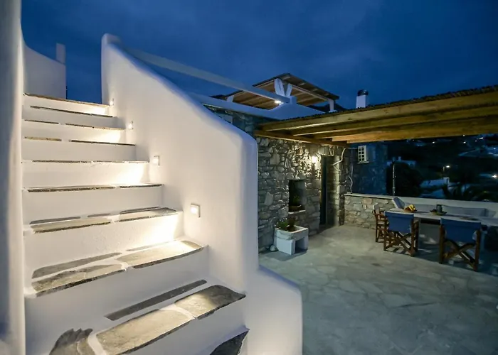 Naxos Pantheon House Panoramic View *